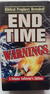 Biblical Prophecy Revealed! End Time Warnings NEW VHS 2 tape set Collectors Ed. - Image 1 of 4
