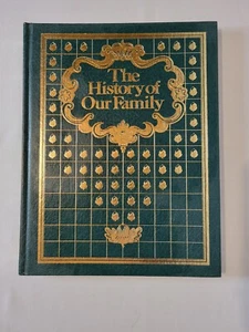 The History of Our Family Vintage Hardcover Book - Imagen 1 de 9