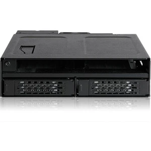 Icy Dock ToughArmor MB602SPO-B Drive Enclosure for 5.25" - Serial ATA/300 Host - Picture 1 of 8