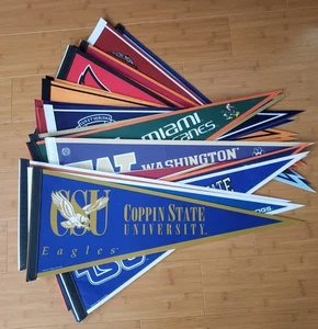 NCAA WinCraft College Pennant 12"x30" Felt - Choose/Pick your School! - Picture 1 of 23