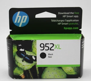 Oryginalny czarny wysokowydajny wkład atramentowy HP 952XL F6U19AN - EXP 09/2026 - Zdjęcie 1 z 3