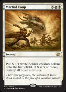 Martial Coup - Light Play MTG Commander 2014 Edition - Picture 1 of 1