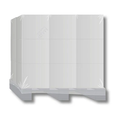 Cappe termoretraibili copertura telo di copertura pallet scatola griglia... - Immagine 1 di 4