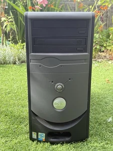 Retro Vintage Dell Dimension 4600 Intel Pentium 4 2.0GHz Windows XP Tower PC - Picture 1 of 13