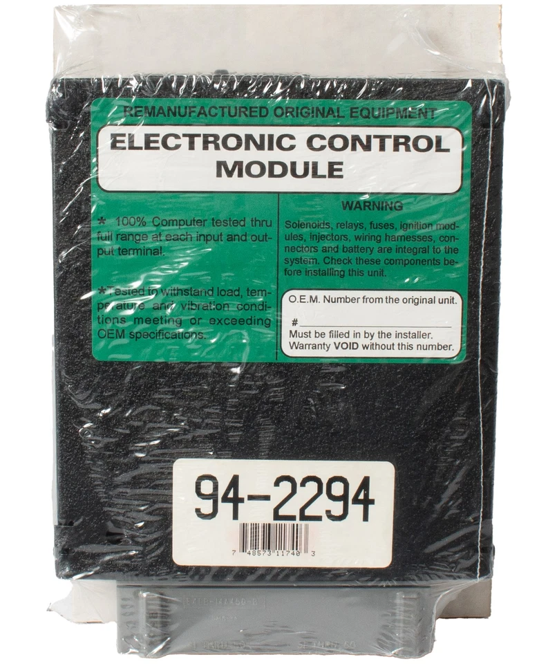 Módulo de control del motor SMP para Ford Thunderbird Mercury Cougar 84-87 modelo EM257 Foto 1 de 4