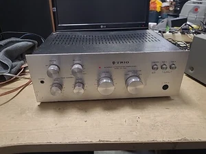 TRIO KA-1500 STEREO INTEGRATED AMPLIFIER - No Sound - Spares Or Repairs - Picture 1 of 13