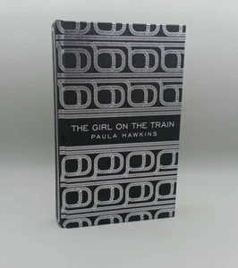 The Girl on the Train Paula Hawkins 2015 Red Sprayed Edges Hardback Book - Picture 1 of 12