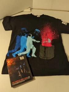 Blue Man Gruppenpaket Vintage T-Shirt Riesenmarke Erwachsene Medium und DVD Rock Tour! - Bild 1 von 8