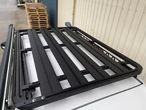 Aluminum Roof Rack Platform Fit TOYOTA Prado 120 Alloy Low Profile Multifunction - Picture 1 of 20