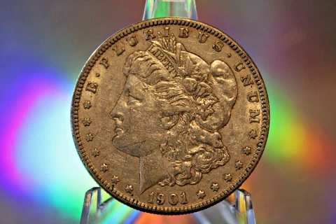 1901 O $1 MORGAN SILVER DOLLAR (WISCASSET MAINE ESTATE FIND) MAKE ME AN OFFER!! Cover