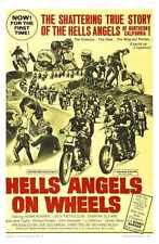Hells Angels on Wheels Poster 01 Metallschild A4 12x8 Aluminium