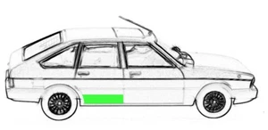 Türblech hinten rechts unten für Simca/Talbot 1307/1308/1510/Solara - Bild 1 von 4