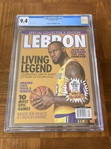 LeBron James Living Legend CGC 9.4 White (ClassicCovers)- Not Sports Illustrated - Picture 1 of 3