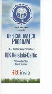 HJK Helsinki v Celtic 2000/01 UEFA Cup 1st Round 2nd Leg - Picture 1 of 1