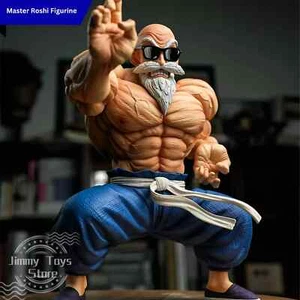 Dragon Ball Z Master Roshi Max Power Figure 10 cm - Modellino Kame Sennin PVC - Foto 1 di 6
