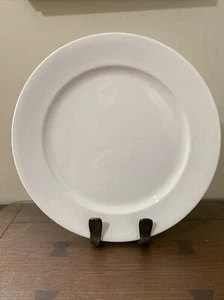 LENOX China DECOR Solid White Round Platter Chop Plate - Picture 1 of 3