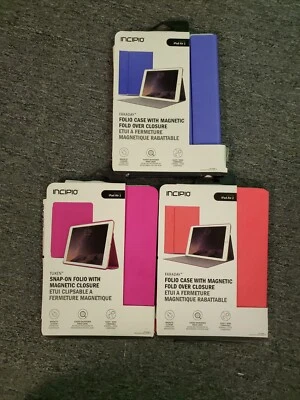 INCIPIO Case for iPad Air 2 (Folio Case with Magnetic) - Lot of 3 - Image 1 of 2