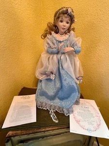 Ashton Drake Cinderella at the Ball 15" Porzellan Dianna Effner Künstlerpuppe - Bild 1 von 3