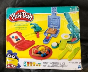 New In Box Play-doh Toys Kids Breakfast Time Fun Roll Mold Squeeze Playset - Picture 1 of 3
