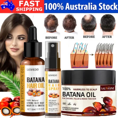 Batana Oil Serum Hair Growth Healthier Thicker Fuller Anti Hair Loss Conditioner - image 1 of 4