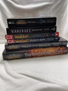 Warcraft Novels - Lot of 6 - Various Formats (HC, PB, GN) - Good - Golden, Knack - Imagen 1 de 6