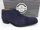 NEW Driver Club KANSAS Mens Genuine Suede Ankle Boot Size 8.5 M Navy Suede 22012