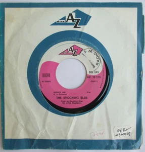 SHOCKING BLUE - FRANCE SP (7") "MIGHTY JOE" (JUKE-BOX) - Bild 1 von 2