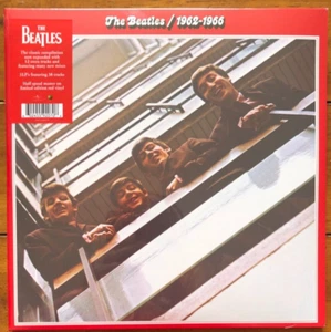 The Beatles 1962 1966 Red Vinyl Record New Sealed 602455920706 - Imagen 1 de 5