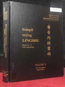Huangdi Neijing LINGSHU Books IV-V TCM Vol 2 English Ed Vietnam Medicine Chinese - Picture 1 of 4