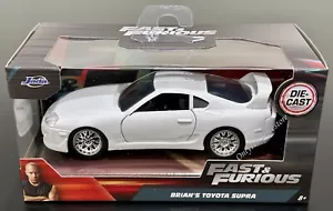 Jada Fast And Furious Brian's Toyota Supra 1:32 White - Picture 1 of 1