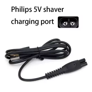 Cable de carga USB Philips 5V para afeitadora PQ888 PQ889 S1112 S1113 S1115 S1118 - Imagen 1 de 5