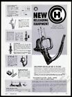 1963 CH Die jaket bullet reloading equipment photo vintage print ad