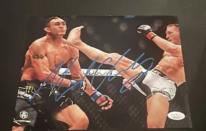 Foto firmata Iron Michael Chandler 8x10 Jsa Ufc MMA autografata Coa - Foto 1 di 1