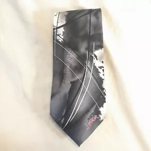 J Garcia Mens Tie Silk Necktie Blue Mountain Limited Edition Artist Proof /300 - Picture 1 of 8