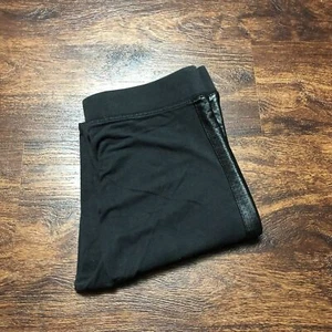 PINK by VICTORIA'S SECRET Elastic Waist Black Activewear Leggings Girl's Size S - Picture 1 of 10