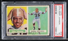 1957 Topps John Henry Johnson (John on Card) #16 PSA 5 HOF
