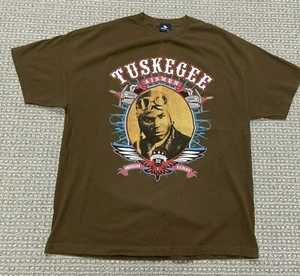 Tuskegee Airmen Men's Size 2XL Red Tails Legends T-Shirt  Big Boy HeadGear VGC - Picture 1 of 10