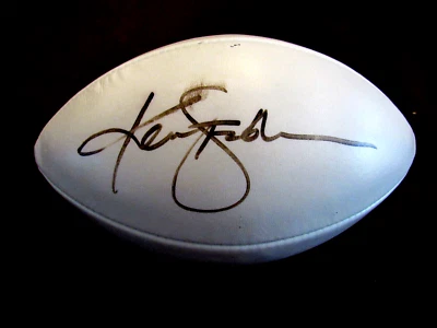 KEN KENNY STABLER OAKLAND RAIDERS HOF QB FIRMADO AUTOMÁTICO WILSON NFL FÚTBOL JSA Foto 1 de 3