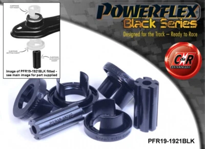 Powerflex Black RR Subchasis RR Cojinete Inserciones Para Ford Mondeo 07-13 - Imagen 1 de 4