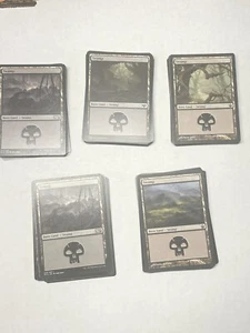Lote de 100 cartas básicas de Magic the Gathering Land Swamp - - Magic The Gathering - Imagen 1 de 2