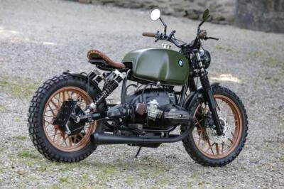 BMW R75 R80 R90 R100 Twinshock 2-2 Bobber sistema completo con homologación Foto 1 de 4