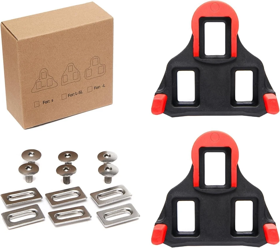 Bike Cleats Compatible with Shimano SPD-SL Locking Cycling Pedals SH10 - Image 1 of 4