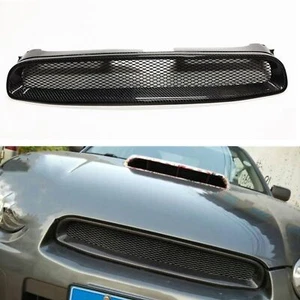 Real Carbon Fiber Front Grille Honeycomb For Subaru Impreza 8th 2004-2005 1pc - Picture 1 of 9