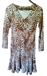 Kleid - Leopard für Jugendlich & Damen , Gr. 38 - NEMO Italien - Neuwertig - Bild 1 von 3