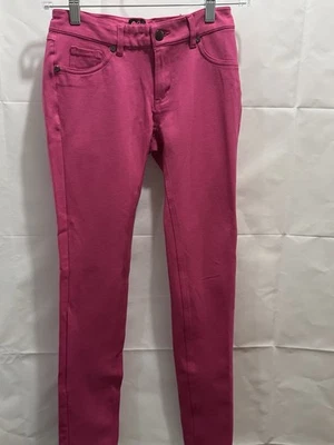 2 B Bebe Bright Pink Pants 5 Pockets  Sz Small 24” Waist - Image 1 of 4