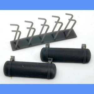 C44-9W AC4400 AIR TANK SET REPLACES ATHEARN BLUE BOX 49414 HO RESIN - Imagen 1 de 4