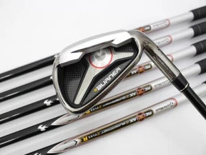 TaylorMade BURNER 2009 Iron Set 5-9 P REAX SUPERFAST (R) #390 Golf Clubs - Picture 1 of 6