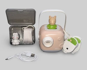 Proyector Zzz Moon Storytelling - 2 figuras - 15 discos de cuento - Rosa - Niños 3+ - Imagen 1 de 7