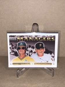 1993 Topps Gold Major League Managers Tony LaRussa & Jim Leyland - Picture 1 of 2