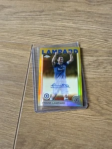2024-25 Topps Cromo Frank Lampard/50 Oro Verdadero AUTO Chelsea - Imagen 1 de 2